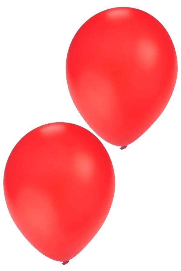 Rode Ballonnen 50x