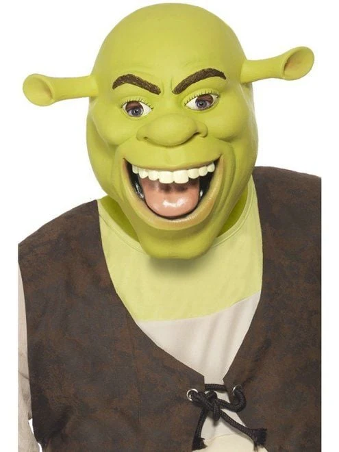 Shrek latex masker