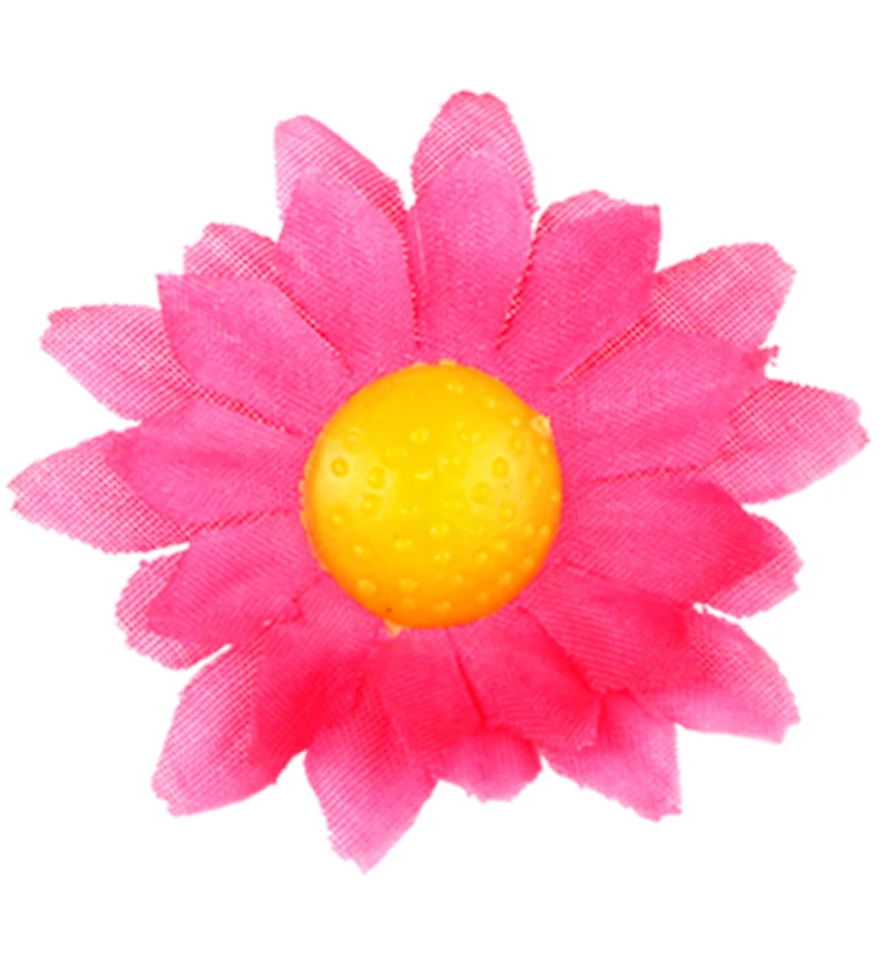 Madeliefjes decoratieve bloemen Roze/fuchsia