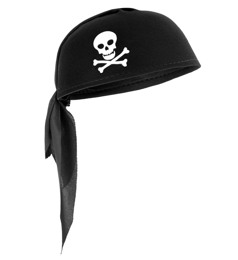 Piratenhoed zwart vilt