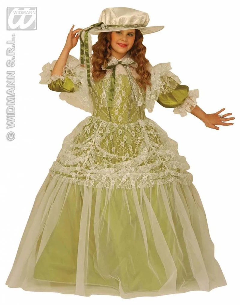Milady meisje kostuum