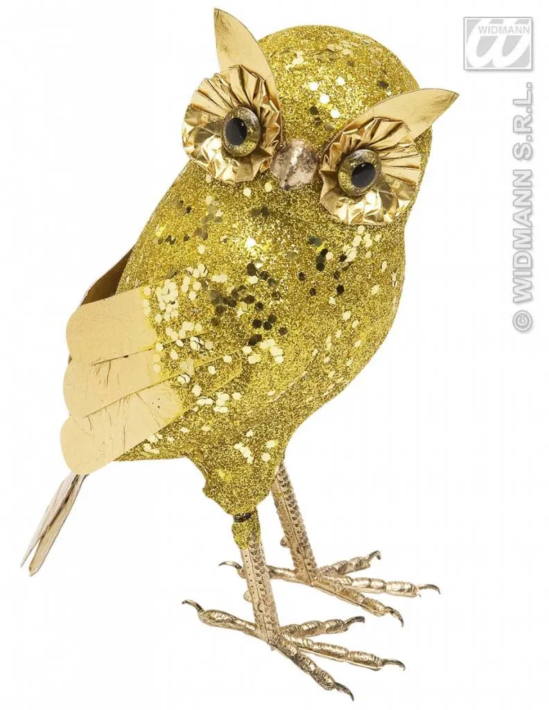 Glitter uil goud 18,5