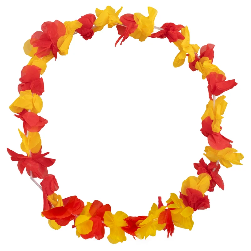 Hawaii slinger Spanje rood geel