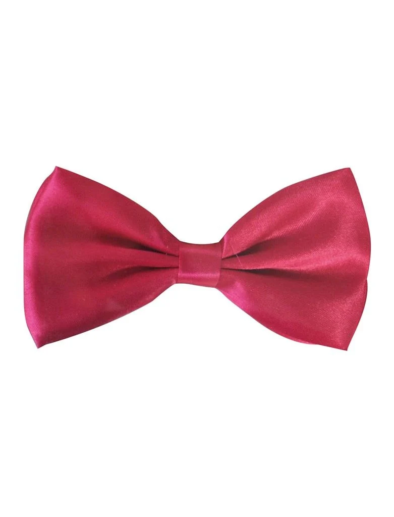 Roze satijnen strik