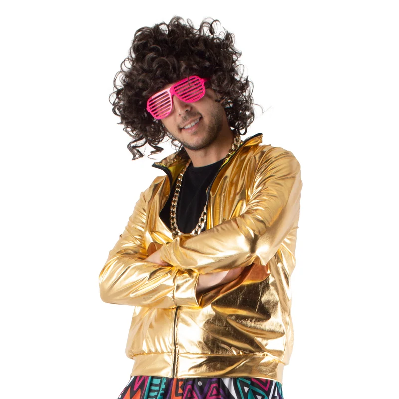 Gouden disco jas Winfred