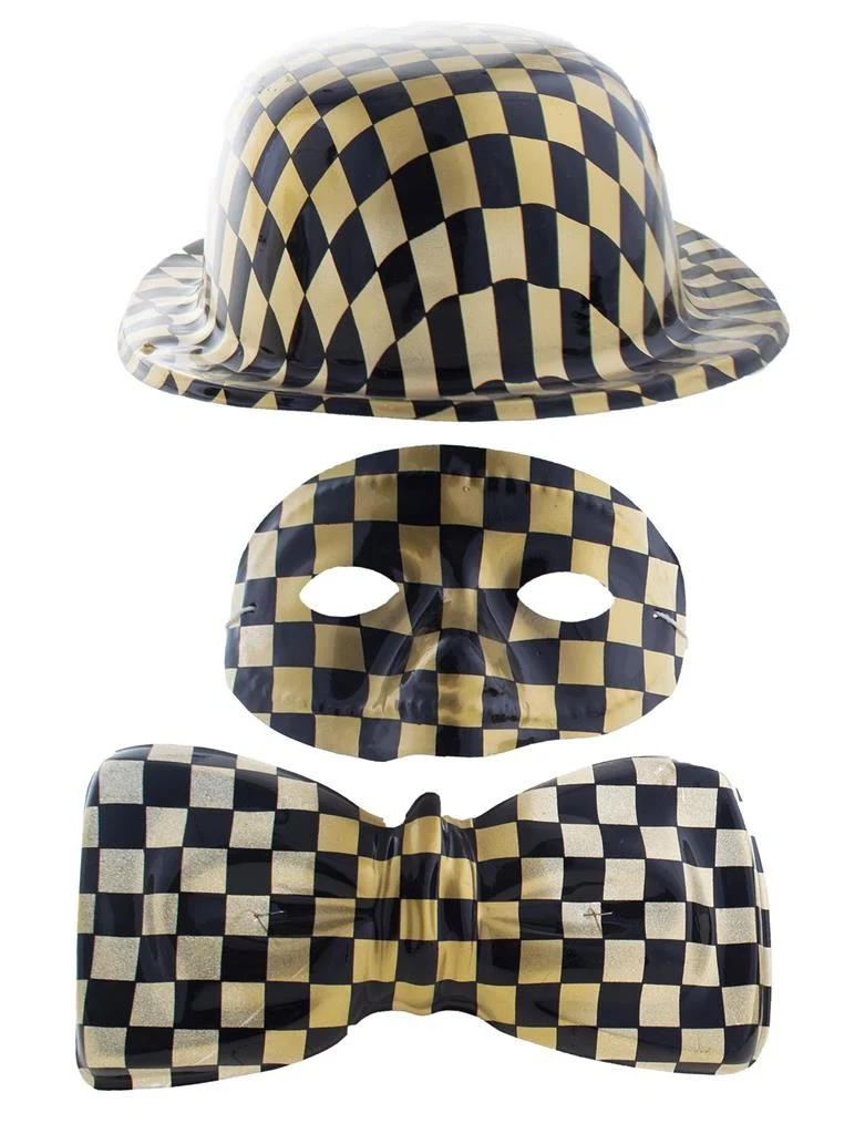 Pierrot verkleed set 3-dlg