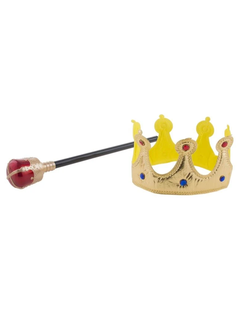 Koningskroon met scepter