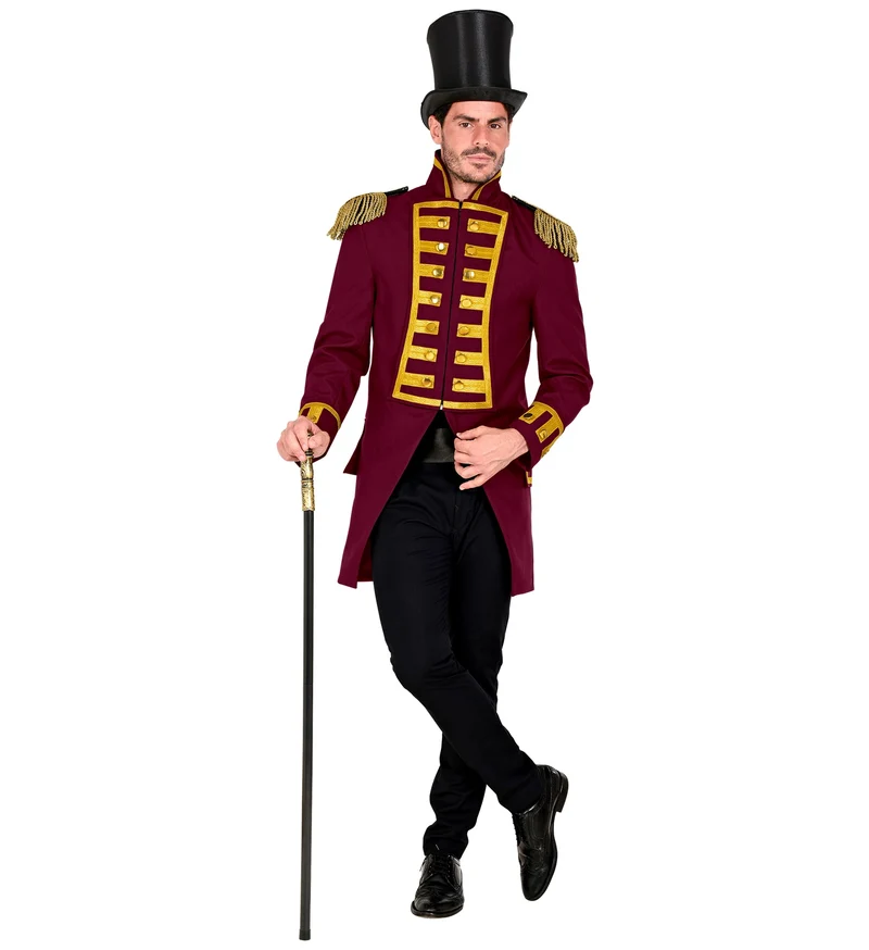 Slipjas rood/bordeaux heren