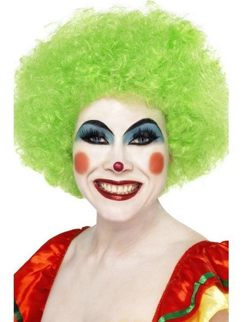 Crazy krulpruik groen