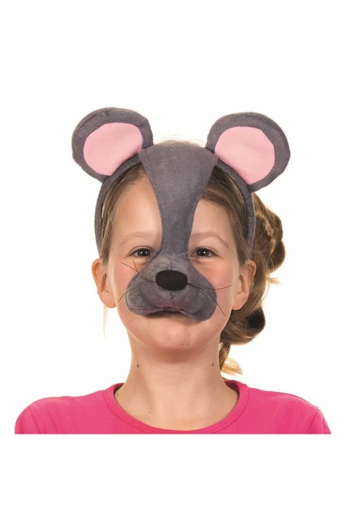 Dierenmasker Muis met geluid