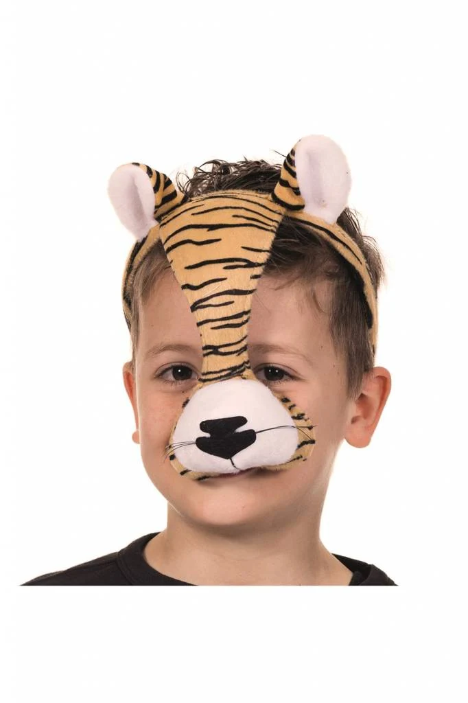 Dierenmasker Tijger met geluid