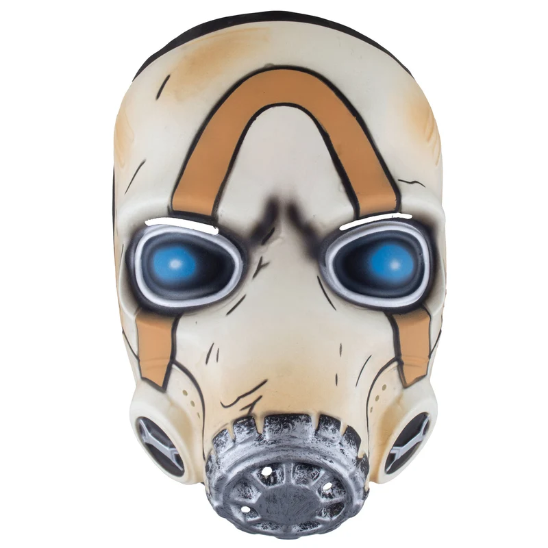Gas masker met opdruk