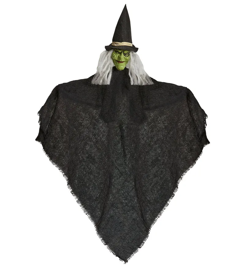 Heks decoratie Halloween 50cm