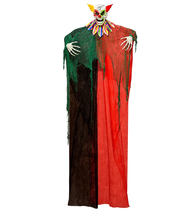 Enge Clown decoratie 240cm