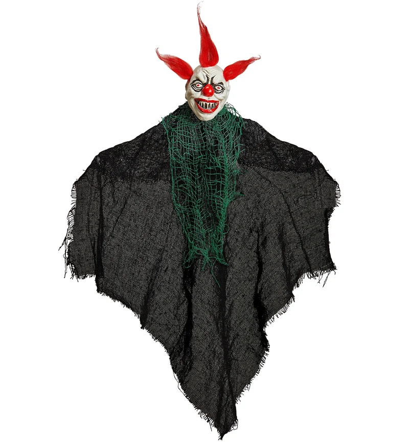Griezelige Clown decoratie 50cm