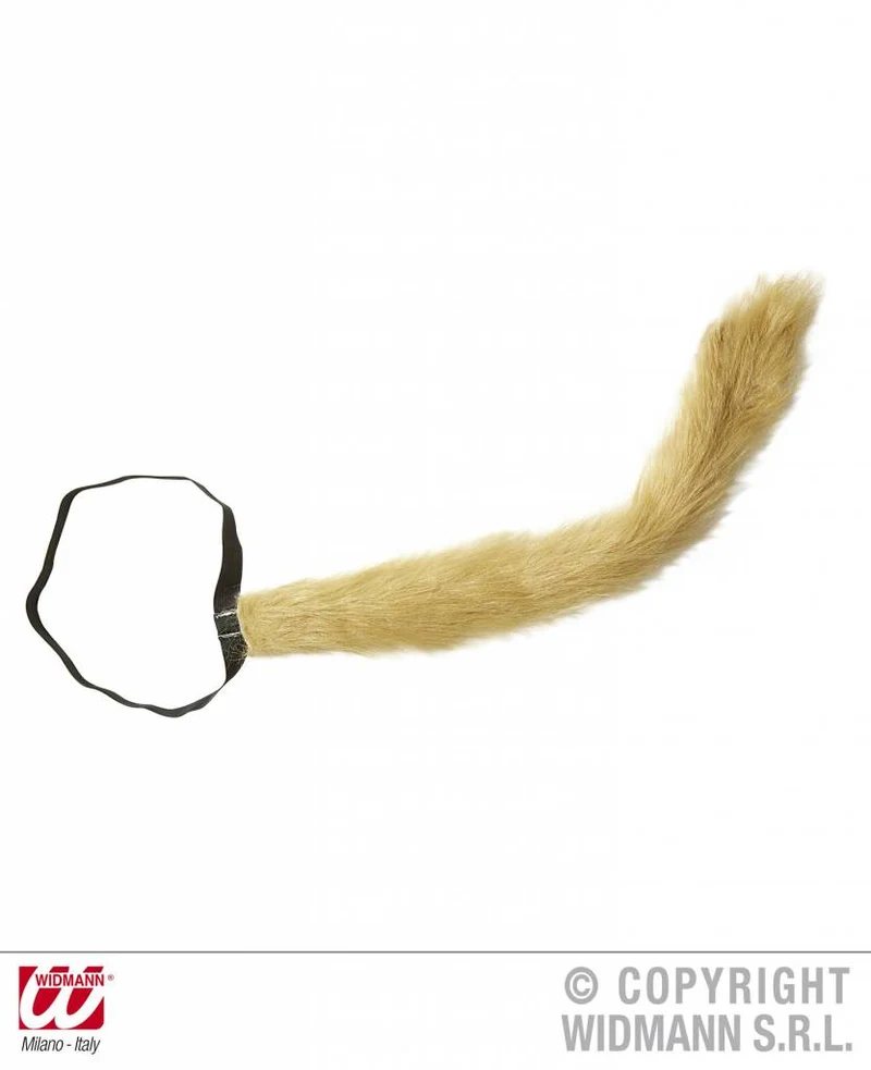Staart pluche bruin