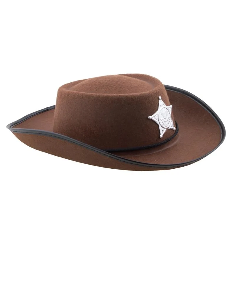 Bruine cowboyhoed Tom kinderen