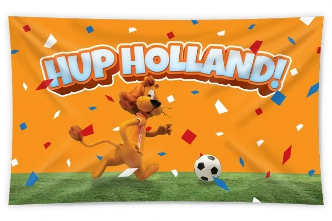Loeki gevelvlag oranje