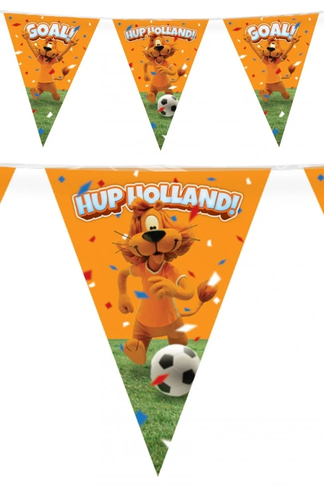 Loeki vlaggenlijn Hup holland hup 10m