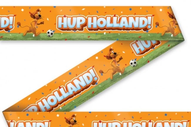 Loeki party tape oranje