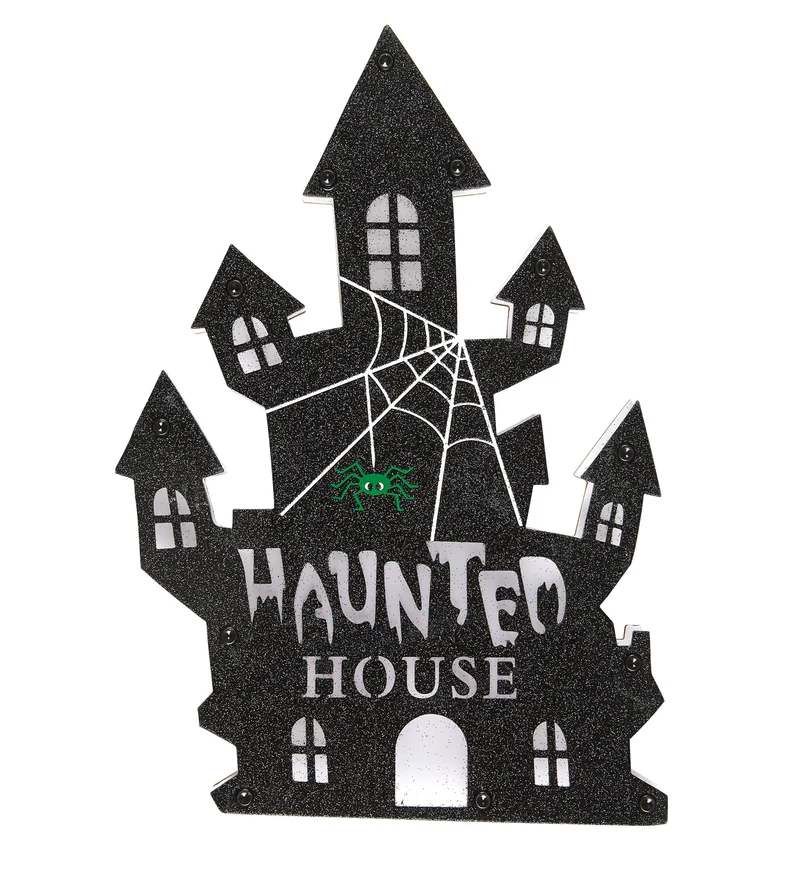 Spookhuis wanddecoratie Haunted House