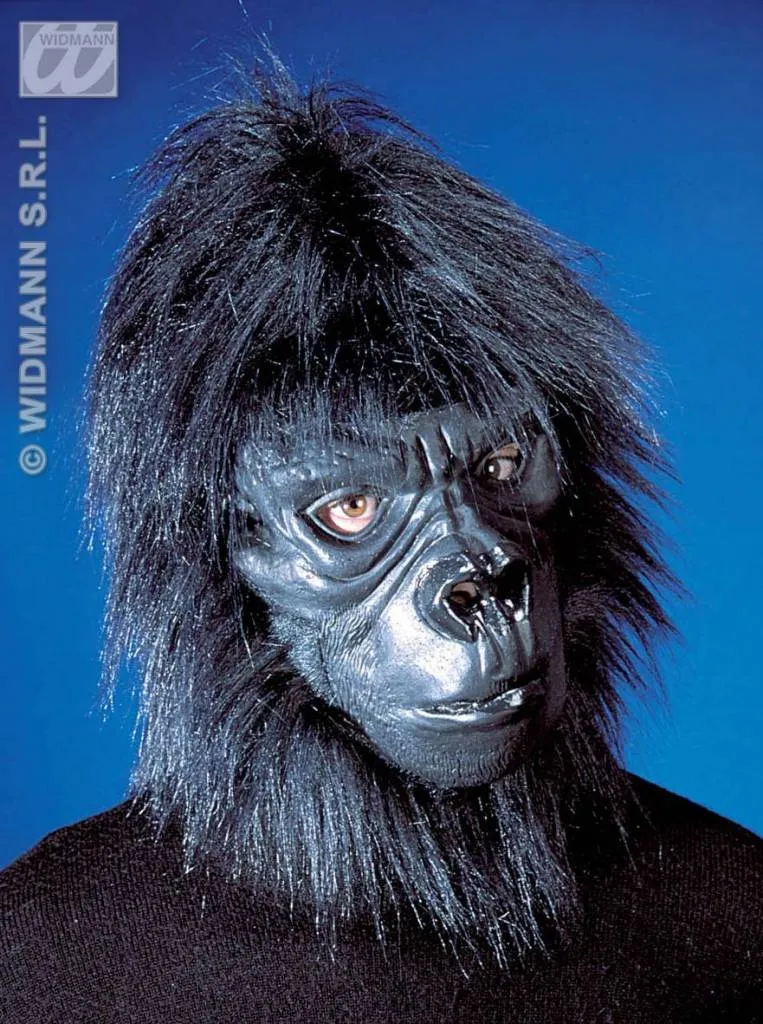 King Kong masker met haar