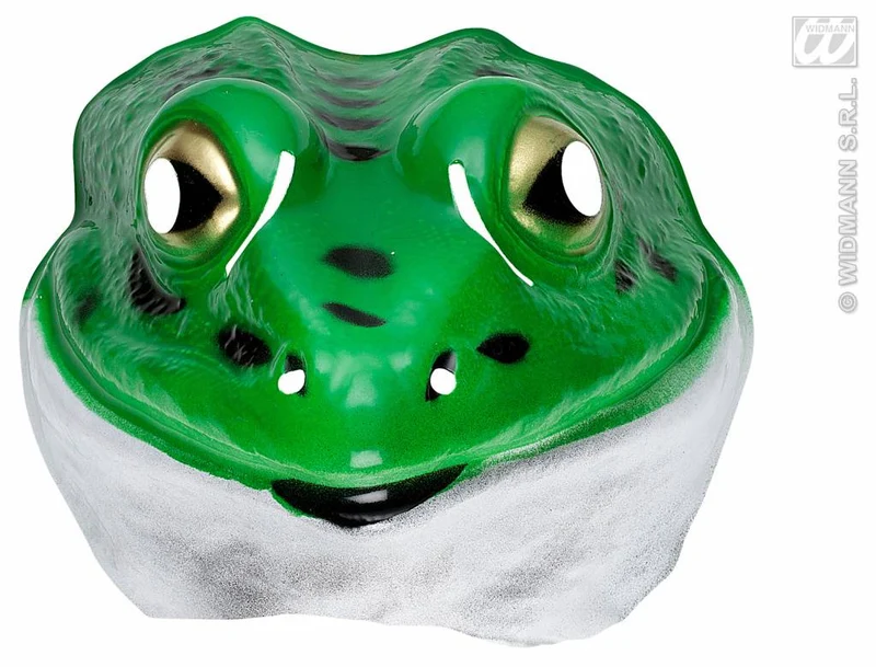 Plastick kindermasker kikker