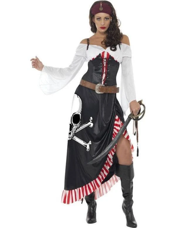 Zwoele piratenkostuum dame