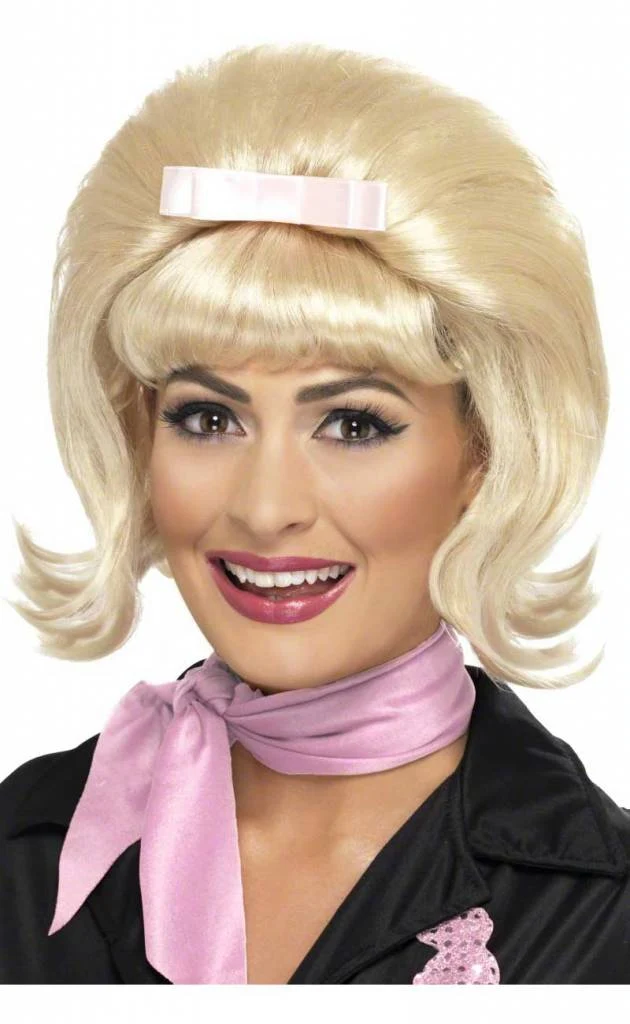 50's pruik blond Antje