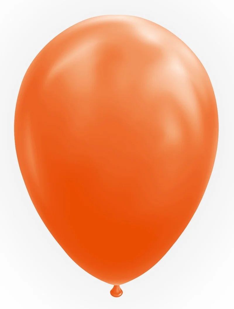 Ballonnen oranje 30cm 10 stuks